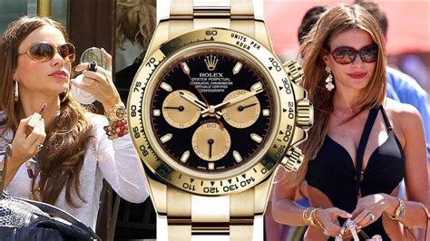 woman wearing elegant rolex|celebrity watches with rolex.